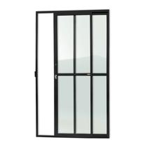 Porta de Correr 2 Folhas Super Vidro Liso 210cm X 150cm Brimak Porta de Correr 2 Folhas Super Vidro Liso 210cm X 150cm Brimak