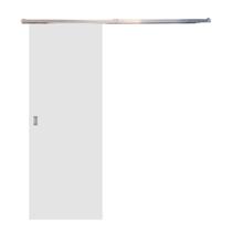 Porta de correr Branco Prime 210x110 Kit Aluminio Porta de correr Branco Prime 210x110 Kit Aluminio