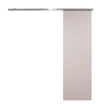 Porta de Correr Branco Prime com Kit Alumínio