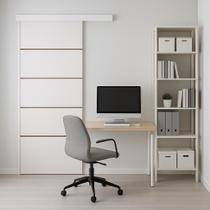 Porta de Correr Branco Prime Frisada F03