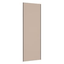 Porta de Correr Closet 80cm com Puxador Perfil Champagne e Kit Ferragem Prime Luciane Móveis
