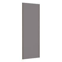 Porta de Correr Closet 80cm com Puxador Perfil Inox sem Kit Ferragem Prime Luciane Móveis