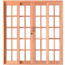 Porta de Correr de Madeira 216CMX180CMX12CM PE631 Esel Marrom