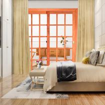 Porta de Correr Madeira 216cmx160cmx12cm Pe621 Esel Porta de Correr Madeira 216cmx160cmx12cm Pe621 Esel