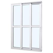 Porta de Correr Perfecta 3 Folhas Liso 215x200cm Branca - 1078-3375 - JAP