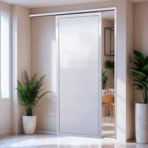 Porta de Correr Suspensa 210x70cm Lambril Dir L.25 Brimak Abertura Direita