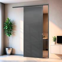 Porta de Correr Suspensa 210x70cm Lambril Esq L.25 Brimak Abertura Esquerda Porta de Correr Suspensa 210x70cm Lambril Esq L.25 Brimak Abertura Esquerda