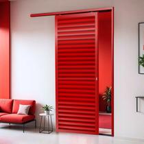 Porta de Correr Suspensa 210x70cm Veneziana Dir L.25 Brimak