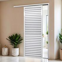 Porta de Correr Suspensa 210x70cm Veneziana Esq L.25 Brimak Abertura Esquerda Porta de Correr Suspensa 210x70cm Veneziana Esq L.25 Brimak Abertura Esquerda