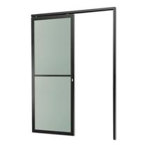 Porta de Correr Suspensa 210x80cm Vidrao Dir L.25 Brimak Abertura Direita Porta de Correr Suspensa 210x80cm Vidrao Dir L.25 Brimak Abertura Direita