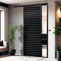 Porta de Correr Suspensa 210x90cm Veneziana Dir L.25 Brimak