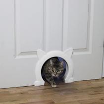 Porta de gato interna para porta interior com material ABS