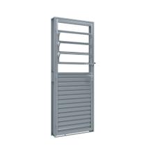 Porta de Giro de Aço com Báscula 215 x 85 x 6,5 cm Direita Riobras