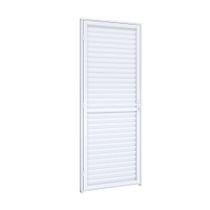 Porta de Giro de Alumínio Laminada 215 x 75 x 6,5 cm Direita Riobras