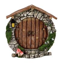 Porta de jardim de fadas em miniatura Believe Fairy Garden House