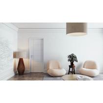 Porta de Madeira 210x70cm Mso Eucaprimer Frisada Elegance Eucatex