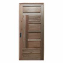Porta de Madeira Almofadada Rgs Eucalipto - 90cm - Direita