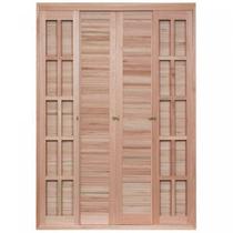 Porta de Madeira Balção de Correr 213x160cm com Batente 14cm Ewk 472 Rondosul Porta de Madeira Balção de Correr 213x160cm com Batente 14cm Ewk 472 Rondosul