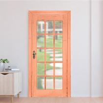 Porta de Madeira Folha 210cmx90cmx3cm Pe15 Esel Porta de Madeira Folha 210cmx90cmx3cm Pe15 Esel