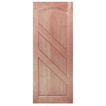 Porta de Madeira Maciça 03 Almofadas Diagonal Casmavi de Cedro Arana - 2.10 (A) X 0.82 (L)