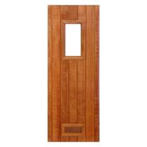 Porta de Madeira para Sauna Seca 1,90x0,60cm - Sodramar Porta de Madeira para Sauna Seca 1,90x0,60cm - Sodramar