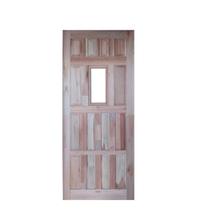 Porta de Madeira Rgs Eucalipto - 80cm C/vigia - Esquerda