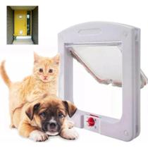 Porta De Passagem Para Gatos E Cães + Brinquedo Pet