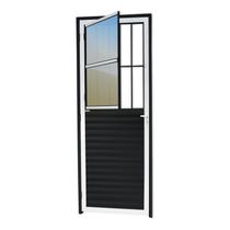 Porta de Sala Linha 25 Vidro Reflex 210cm X 80cm Brimak Abertura Direita Porta de Sala Linha 25 Vidro Reflex 210cm X 80cm Brimak Abertura Direita