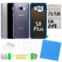 Porta de substituição da tampa de vidro traseira para Galaxy S8+