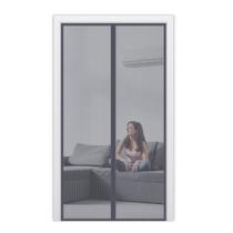 Porta de tela magnética de fibra de vidro azul Bala 86x208cm cinza Porta de tela magnética de fibra de vidro azul Bala 86x208cm cinza