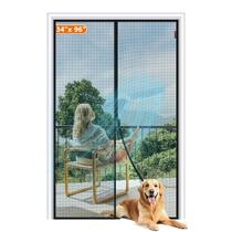 Porta de tela magnética MAGZO 86 x 244 cm em tela de fibra de vidro Porta de tela magnética MAGZO 86 x 244 cm em tela de fibra de vidro