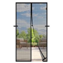 Porta de tela magnética MAGZO 86x210 cm com tela resistente a riscos Porta de tela magnética MAGZO 86x210 cm com tela resistente a riscos