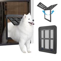 Porta de tela para cães NAMSAN Flap 28,4 x 36,6 cm para porta deslizante Porta de tela para cães NAMSAN Flap 28,4 x 36,6 cm para porta deslizante