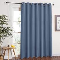 Porta de vidro deslizante Blackout Curtain NICETOWN W100 x L213cm