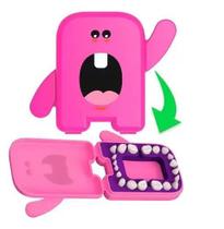 Porta Dente de Leite Para Bebês Crianças Recordação Álbum Educativo Dental Forma Arcada Dentária - ANGIE