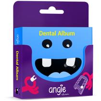 Porta-Dentes de Leite Dental Álbum Premium Azul - Angie