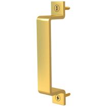 Porta deslizante Barn Pull Stone Harbor Hardware 16,5 cm em latão acetinado