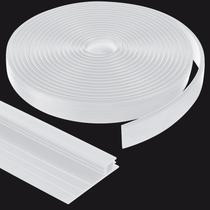 Porta deslizante de vinil Bug Seal Strip Pushglossy de 8,5 m branca