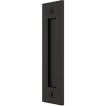 Porta deslizante Flat Pull Stone Harbor Hardware 22 cm, preto fosco