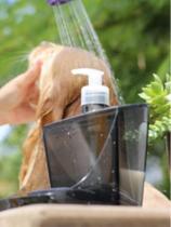 Porta Detergente com Dispensório Transparente / Fumê