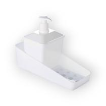 Porta detergente completo branco 600ml plasutil