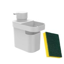 Porta Detergente Dispenser 650ml C/ Esponja - Ou