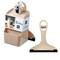 Porta Detergente Dispenser Bucha Rodinho Kit Pia Cozinha Uz