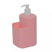 Porta Detergente Dispenser Com Suporte Bucha 500ml CVL