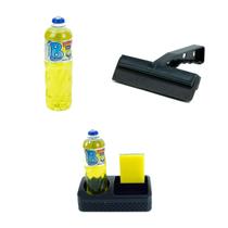 Porta Detergente e Rodinho de pia com detergente 500ml Porta Detergente e Rodinho de pia com detergente 500ml