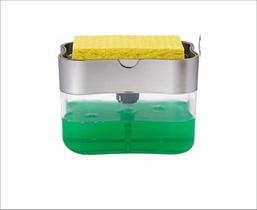 Porta Detergente Esponja Automática com Dispenser