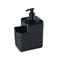 Porta Detergente Esponja Dispenser Bico Dosador Preto c/70un