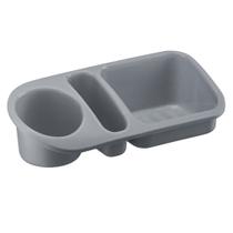 Porta Detergente Organizador De Pia Plus Esponja Bucha Sabão Cozinha Bancada