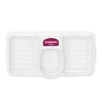 Porta Detergente Plástico Branco Casar Sanremo - SAN 055