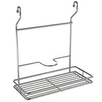 Porta Detergente, Sabão E Esponja Suspenso Cromado 7006